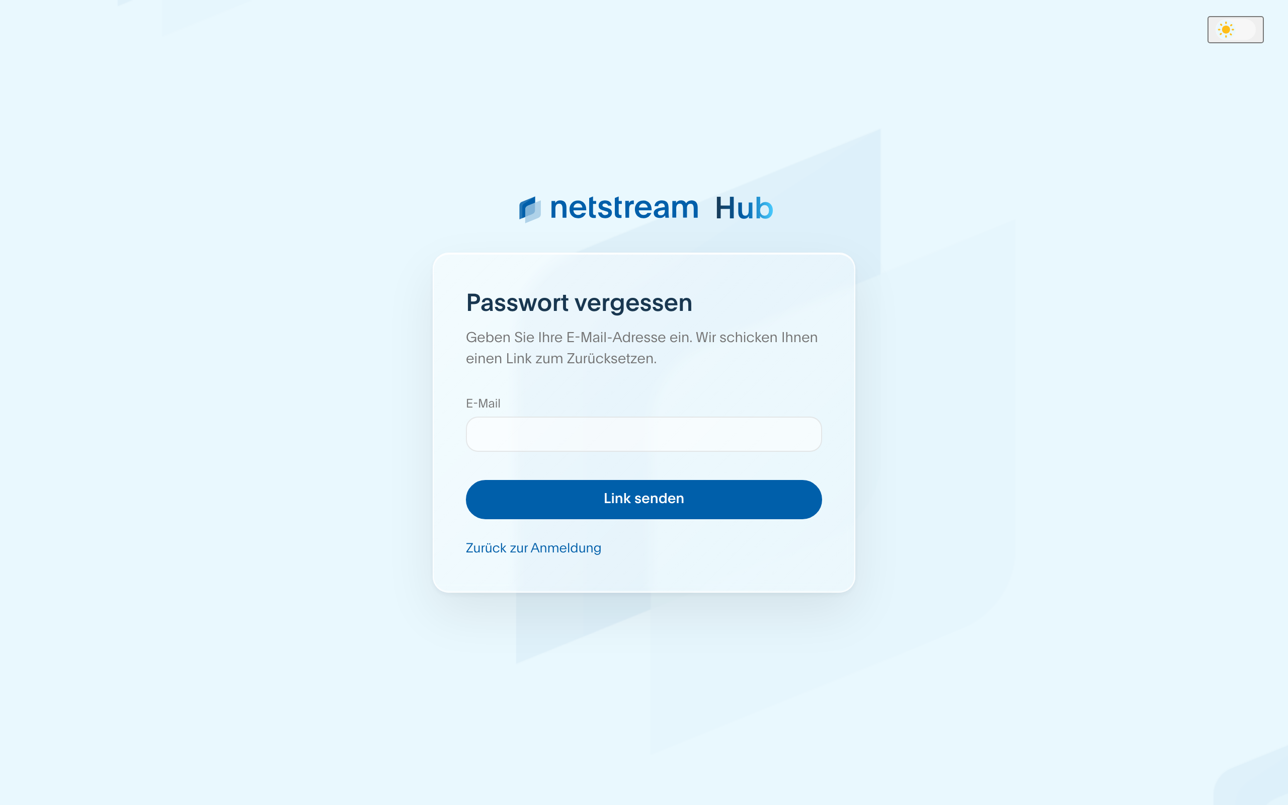 Passwort vergessen
